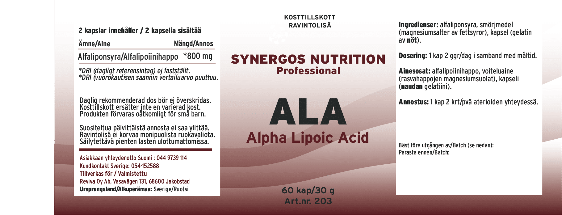 Alfalipoiinihappo - Image 2