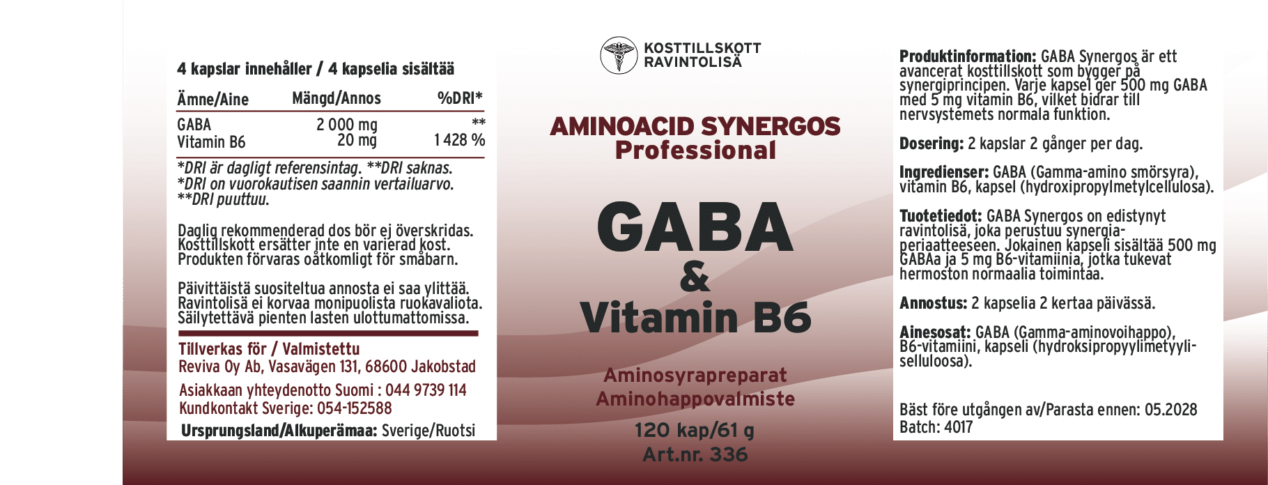 GABA & B6-vitamiini - Image 2