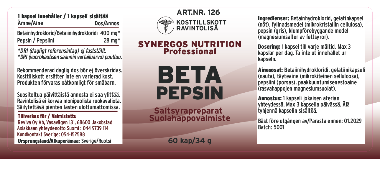BetaPepsin - Synergos - Bild 2