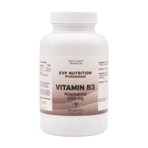 Vitamin B3, Niacinamid 500 mg - EVP Nutrition