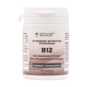Vitamin B12 sugtablett