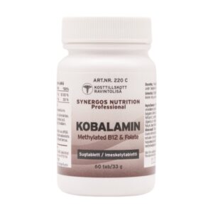 Kobalamin, metylerad B12 & Folat - Synergos