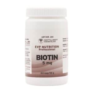 Biotin 5mg - EVP Nutrition