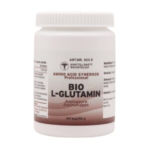 Bio L-Glutamin, 60 kap - Synergos