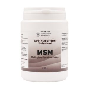 MSM, Metylsulfonylmetan - EVP Nutrition