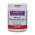 Natural Beta Carotene - Lamberts Natural Beta Carotene 15mg - Lamberts
