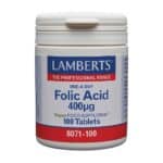 Folic Acid 400µg - Lamberts Folic Acid 400µg