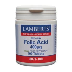 Folic Acid 400µg - Lamberts