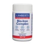 Bio Iron Complex - Lamberts JÄRN 20mg Vegankomplex - B12 & Lysin