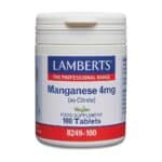 MANGAN 4 mg (som citrat) - Lamberts Mangan