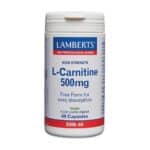L-Karnitin 500mg - Lamberts L-Carnitine 500mg - Lamberts