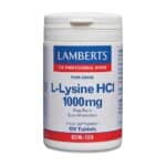 L-lysin HCI 1000 mg - Lamberts L-Lysin 1000 mg