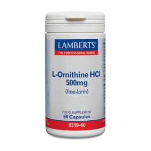 L-Ornitin HCl 500mg - Lamberts