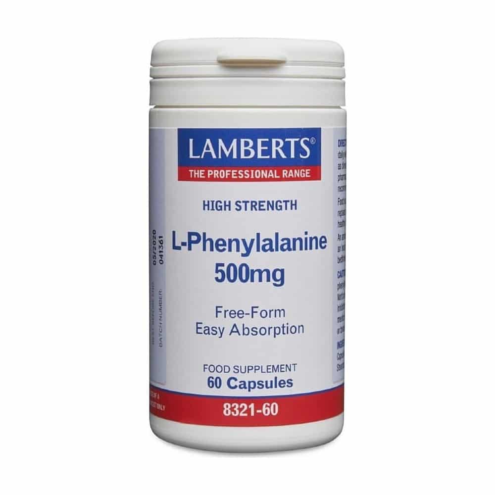 L-Phenylalanine 500mg - Lamberts
