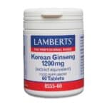 KOREANSK GINSENG 1200mg - Lamberts KOREANSK GINSENG 1200mg - Lamberts