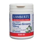 SIBIRISK GINSENG 1500mg - Lamberts Siberian Ginseng