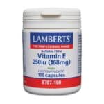 Natural Form Vitamin E 250iu - Lamberts Natural Form Vitamin E 250iu - Lamberts