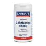 L-metionin 500 mg - Lamberts L-Metionin