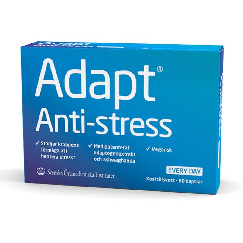 Adapt Anti-Stress, 60 kap - Svenska Örtmedicinska Institutet